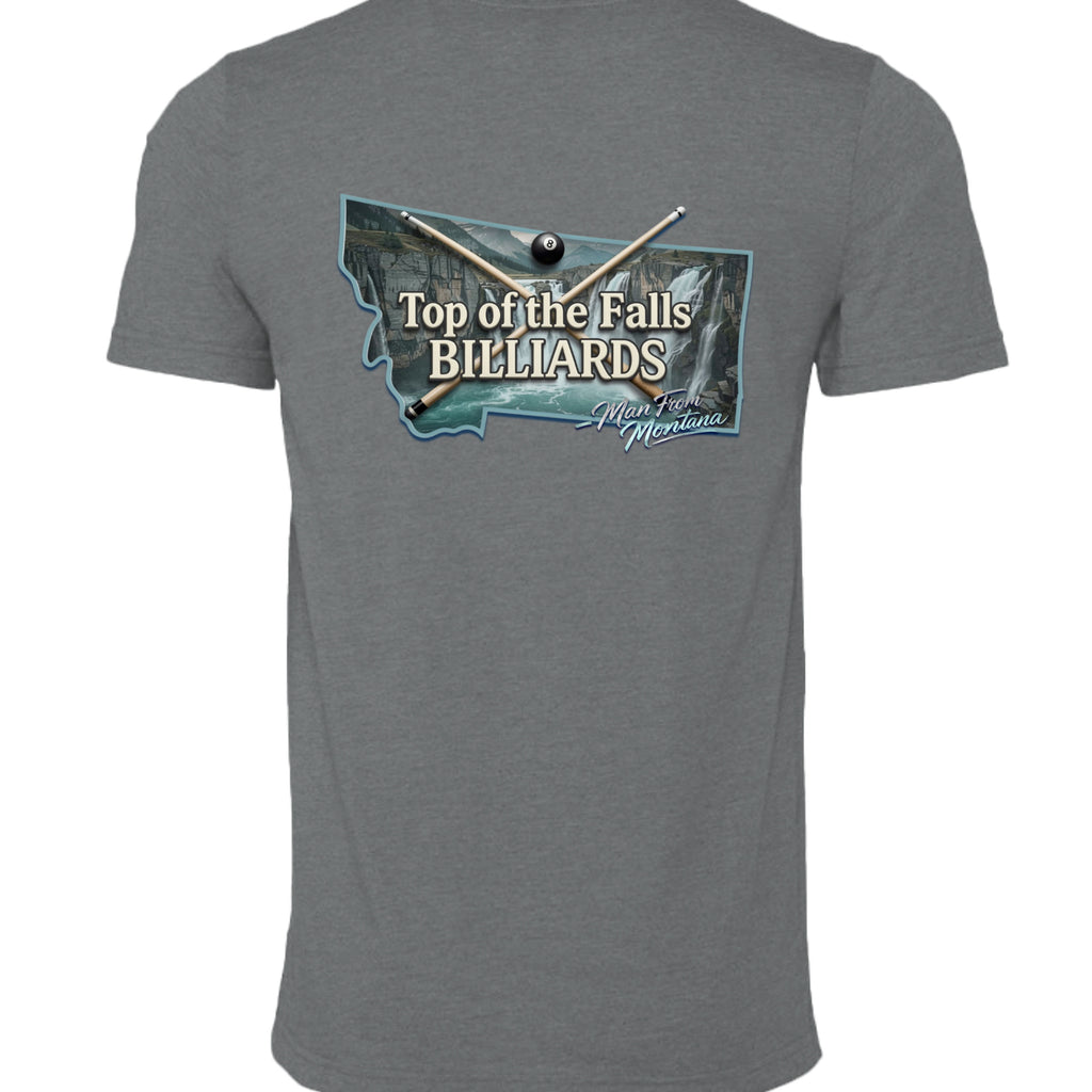 Heather Blue Storm - 3001CVC - BACK