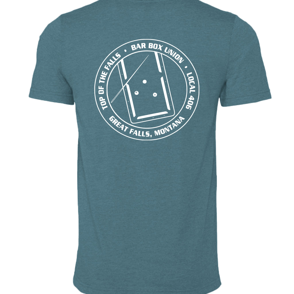 HEATHR DEEP TEAL - 3001CVC - BACK