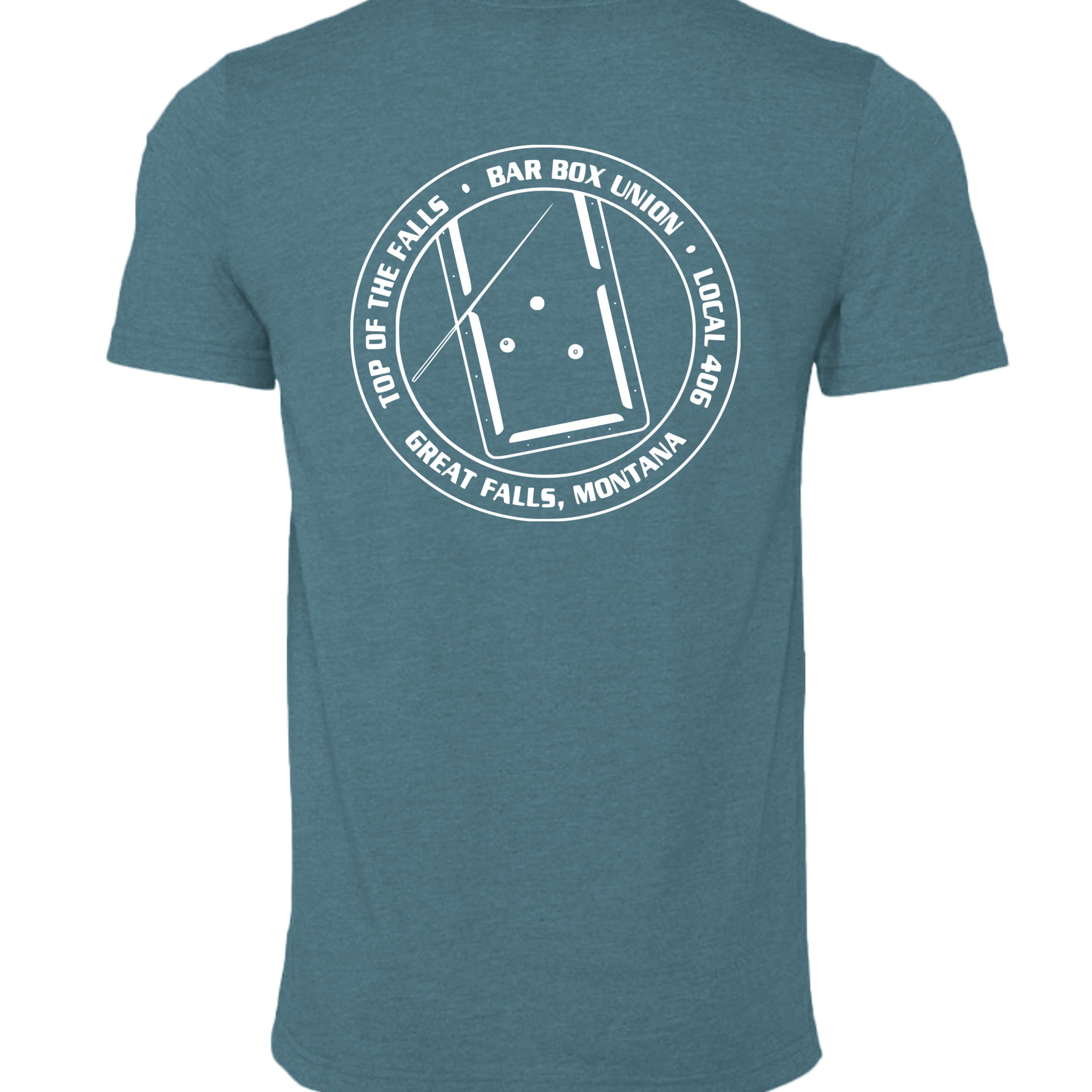 HEATHR DEEP TEAL - 3001CVC - BACK
