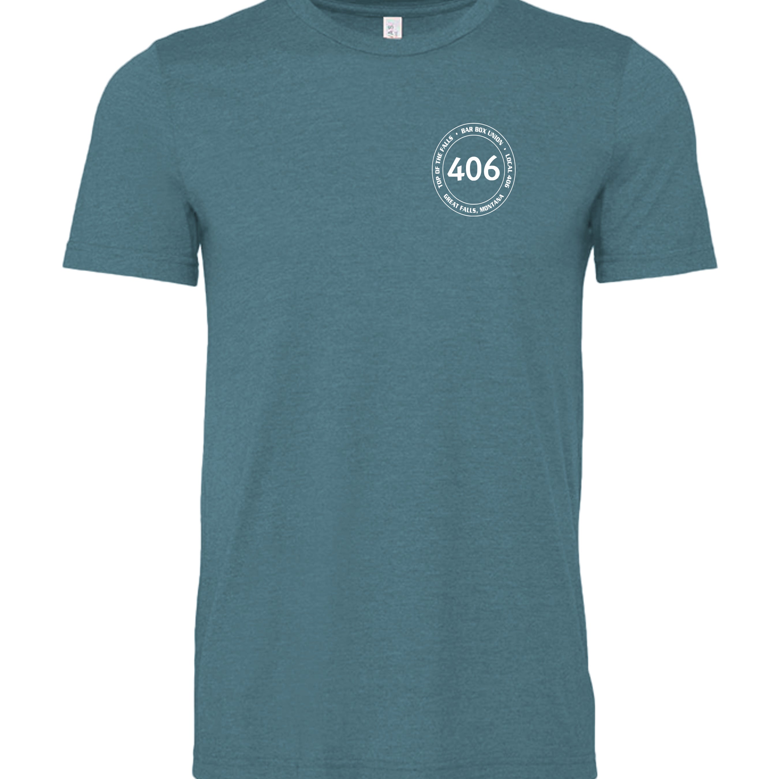 HEATHR DEEP TEAL - 3001CVC - FRONT
